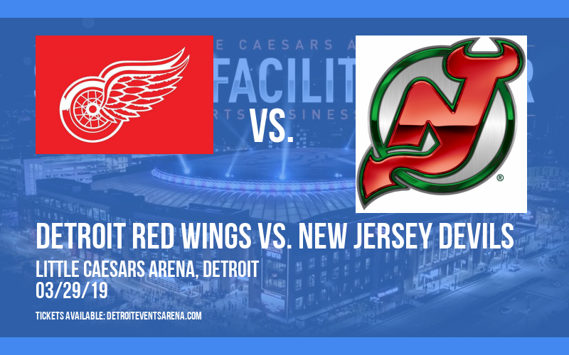 detroit red wings vs new jersey devils