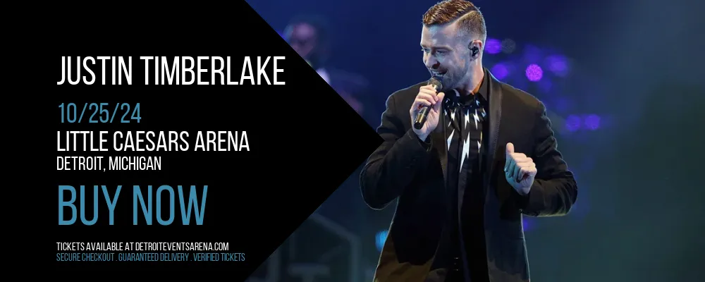 Justin Timberlake at Little Caesars Arena