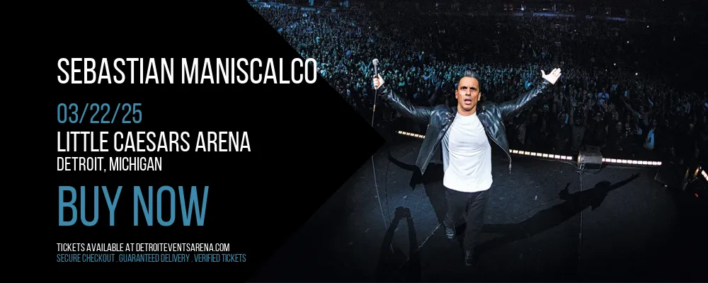 Sebastian Maniscalco at Little Caesars Arena