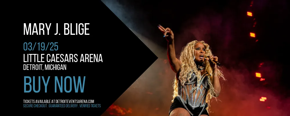 Mary J. Blige at Little Caesars Arena